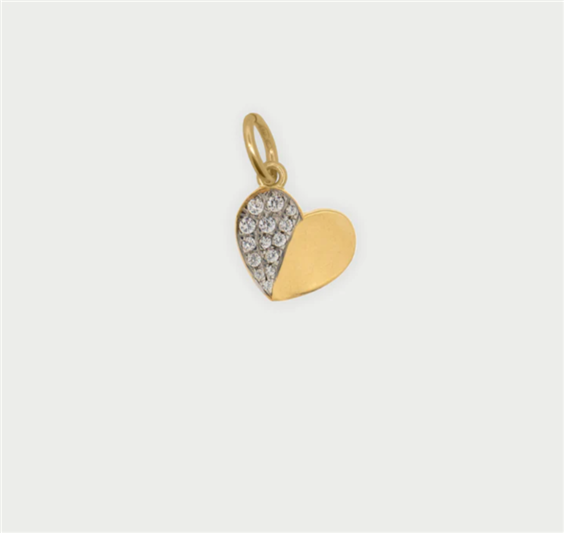 Pendant Rue des Mille Woman in Brass CB-LCN 01 - CB-LCN 01